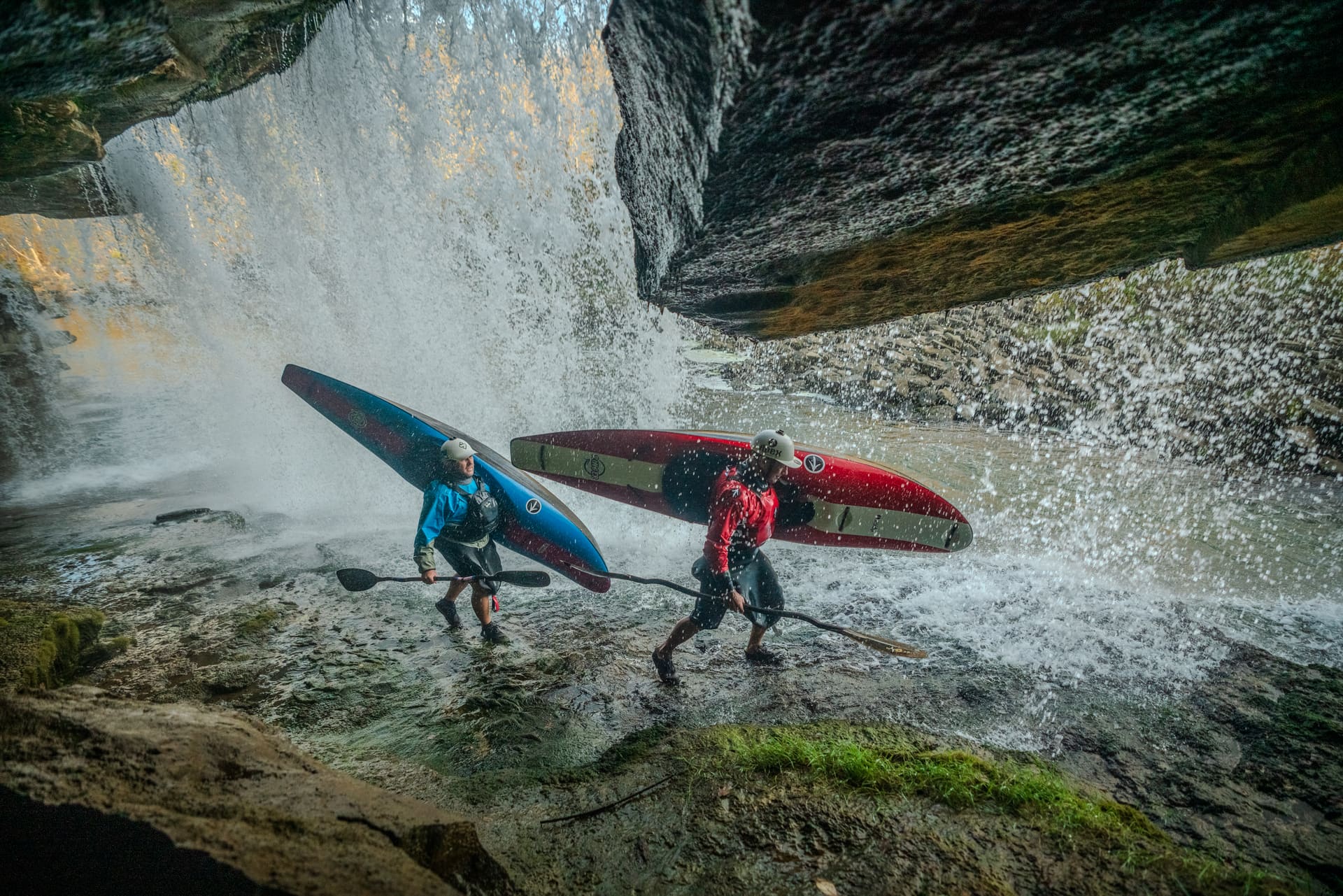 Apex Watercraft, Under the falls